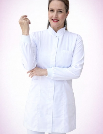 Jaleco Feminino Gola Padre.